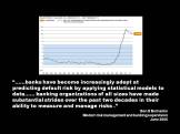 Quote Bernanke banks predicting default risk